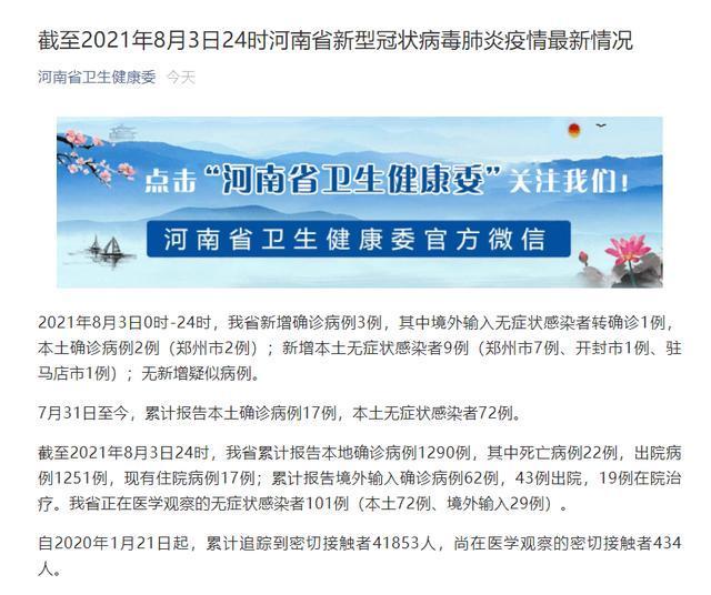 河南最新确诊情况分析报告发布