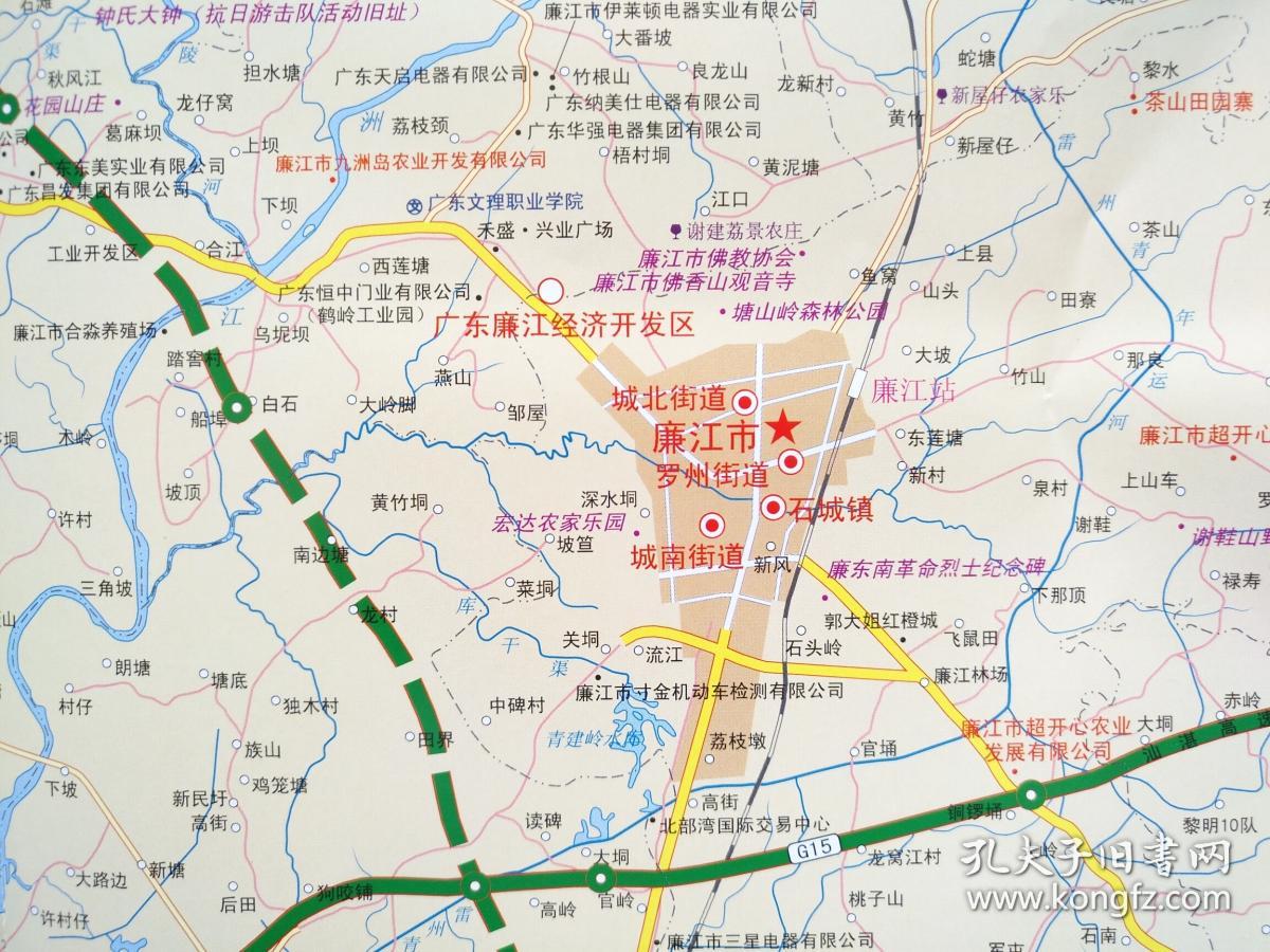 最新廉江地图，揭示城市全新面貌的探索之旅